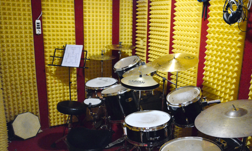 6 Aula studio batteria