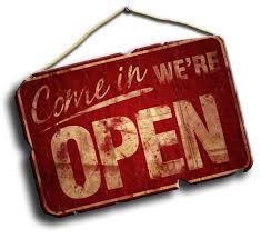 we re open